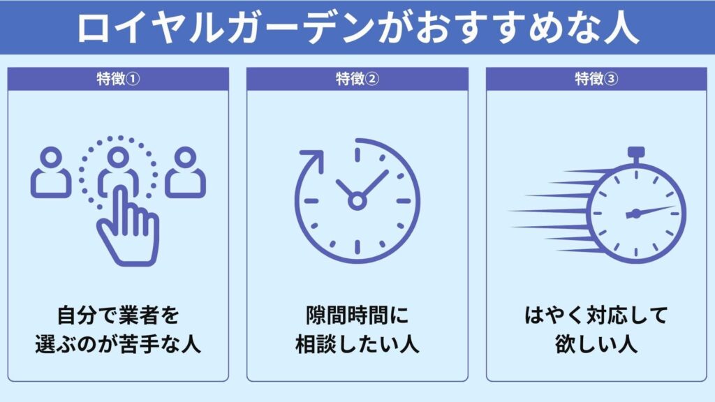 ロイヤルガーデンがおすすめな人
