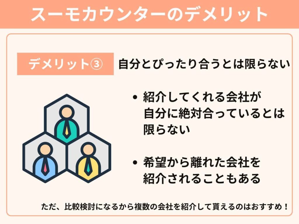 紹介して貰える会社が自分と合っているとは限らない