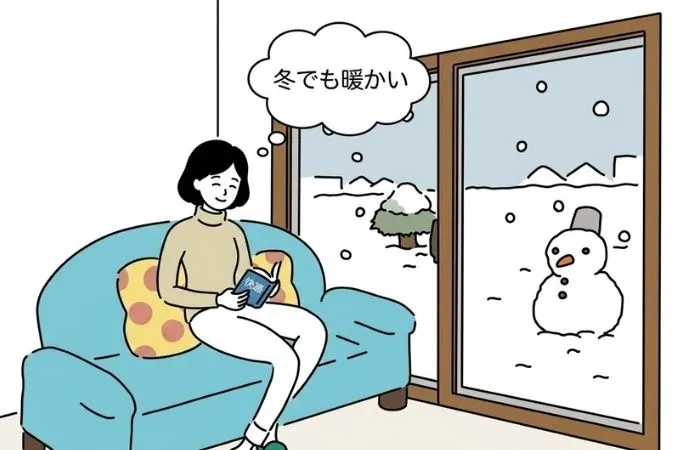 断熱性能が上がる